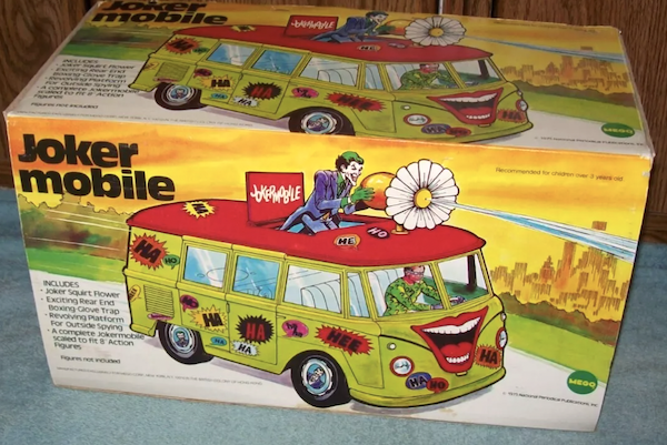 Batman Mego Joker Mobile. Click to sell or appraise yours