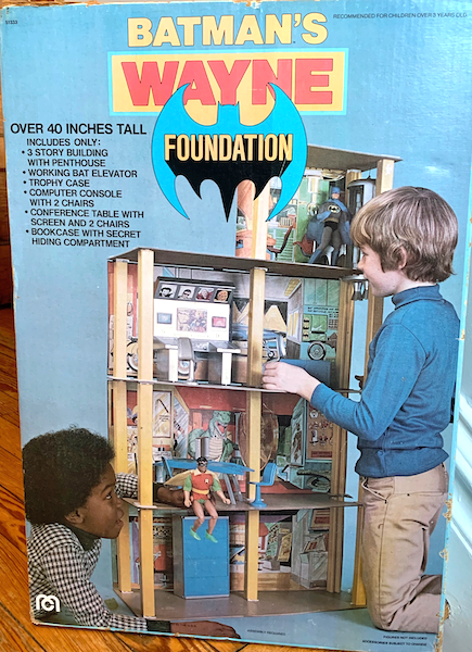 Batman Mego Wayne Foundation playset. Click to sell or appraise yours