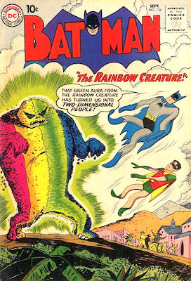 Batman #134: Rainbow creature cover