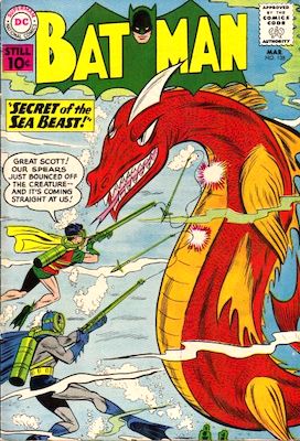 Batman #138: Monster cover story