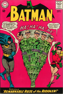Batman #171: First Silver Age Riddler. Click for a valuation
