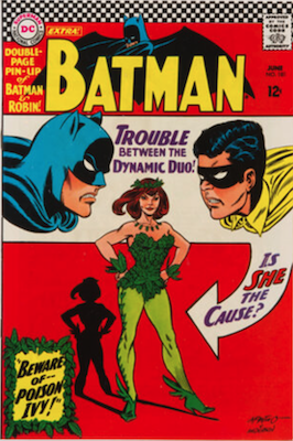 Batman #181: First Poison Ivy. Click for values