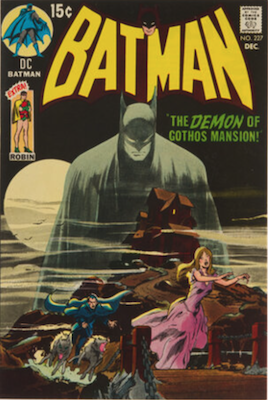 Batman #227: Classic Detective Comics #31 homage. Click for values