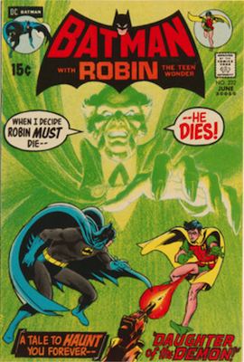 Batman #232: First Ra's al Ghul. Click for values