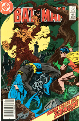 Batman #373: Scarecrow cover. Click to sell or appraise one