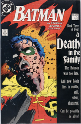 Batman #428: Death of Robin. Click for values