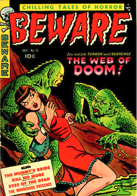 Beware comic #16: pre-Code horror comic