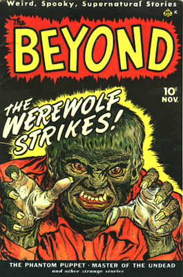 Beyond comic #1: classic pre-Code Werewolf cover
