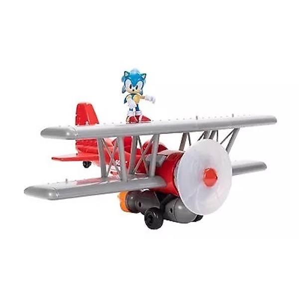 Sonic The Hedgehog Tornado Biplane Playset out of the box. Click to value yours