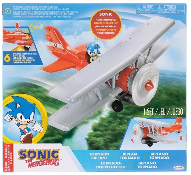 Sonic The Hedgehog Tornado Biplane Playset. Click to value yours