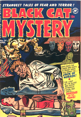 Black Cat Comics #34: Bondage cover