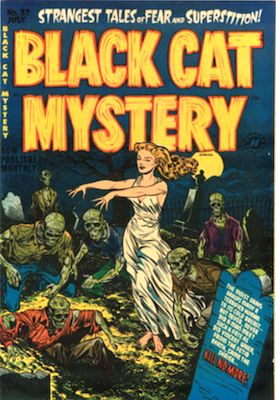Black Cat Horror Comics #37. Click for valuation