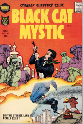 Black Cat Mystic #58: post-Code horror comic