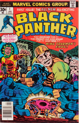 Black Panther #1 (1977): New dedicated series. Click to value one