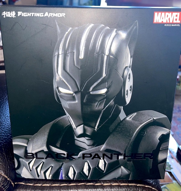 Fighting Armor Black Panther Figure. Click to value or sell one
