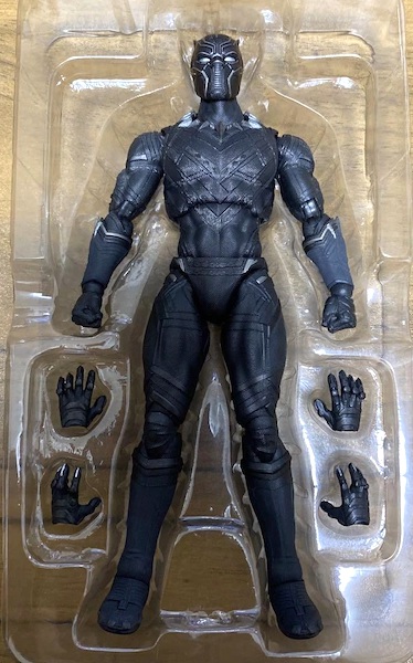 S.H. Figuarts Captain America Civil War Black Panther Figure open box. Click to sell yours today
