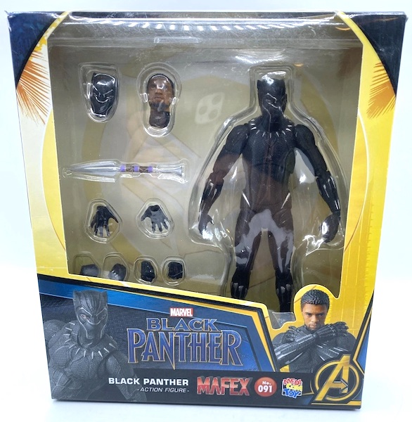 MAFEX No.091 Avengers Black Panther Figure. Click to value one today