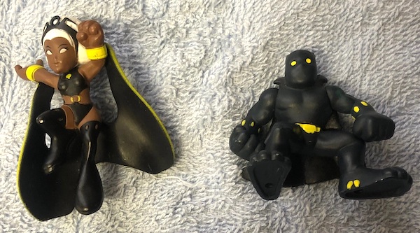 Marvel Super Hero Squad Black Panther & Storm out of the pack. Click to value yours