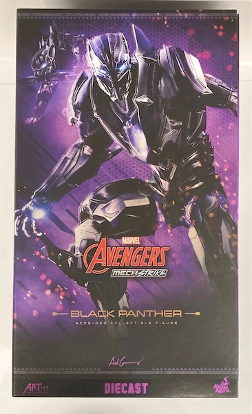 Black Panther AC05D55 1/6th Scale Marvel's Avengers Mech Strike Black Panther Figure. Click to value or sell one