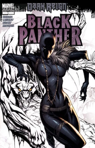 Black Panther #1 Sketch Variant, J. Scott Campbell (2009). Click to value or sell one