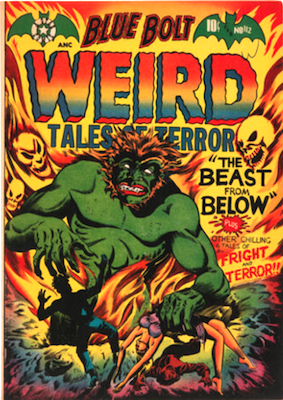 Blue Bolt #112: Classic LB Cole cover