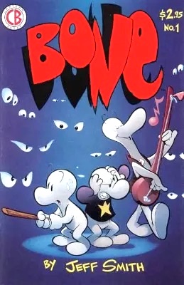 Bone #1 1st Print. Click for a free appraisal of your Copper Age comics