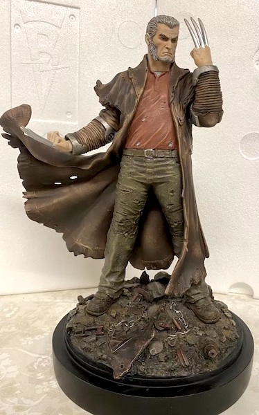 Bowen Wolverine Old Man Logan Statue out of the box. Click to value or sell yours