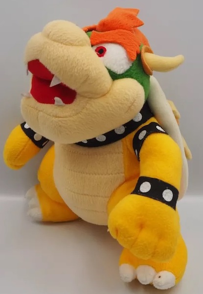 Mario Party 5 Super Mario Bowser Plush, Hudson Soft (2003)