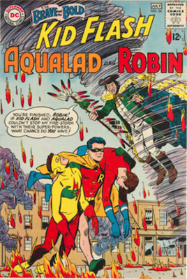 Brave and the Bold #54: 1st Teen Titans: Kid Flash, Robin, Aqualad
