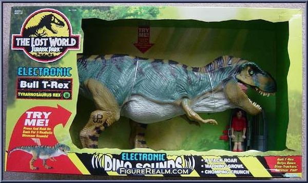 Jurassic Park action figures The Lost World Bull T-Rex