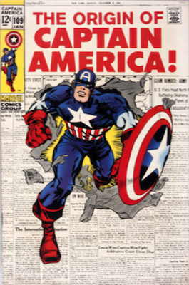 Captain America #109: Origin of Cap retold
