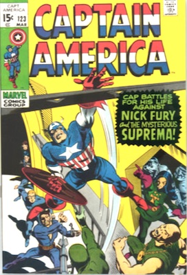 Captain America #123: 1st Mother Night (Suprema)