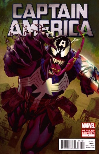 Captain America 7 Variant Edition (2012). Click to sell yours