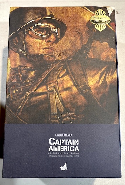 Captain America MMS180 1/6th Scale Captain America (Rescue Uniform Version). Click to value one