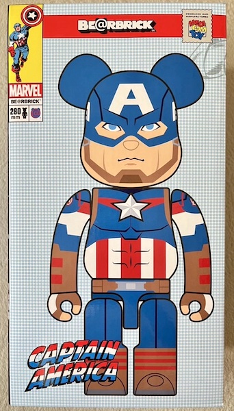 BE@RBRICK 400％ Captain America. Click to sell yours