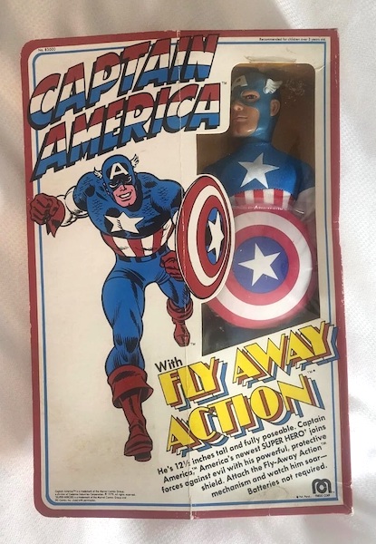 Captain America Fly-Away Action Figure. Click to sell or appraise one