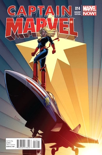 Captain Marvel 14 Conner Variant (2013): 1st Kamala Khan. Click to see prices here, or sell yours