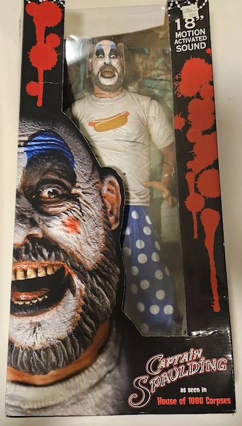 House of 1000 Corpses 18" Captain Spaulding NECA Action Figure. Click for a free valuation of yours