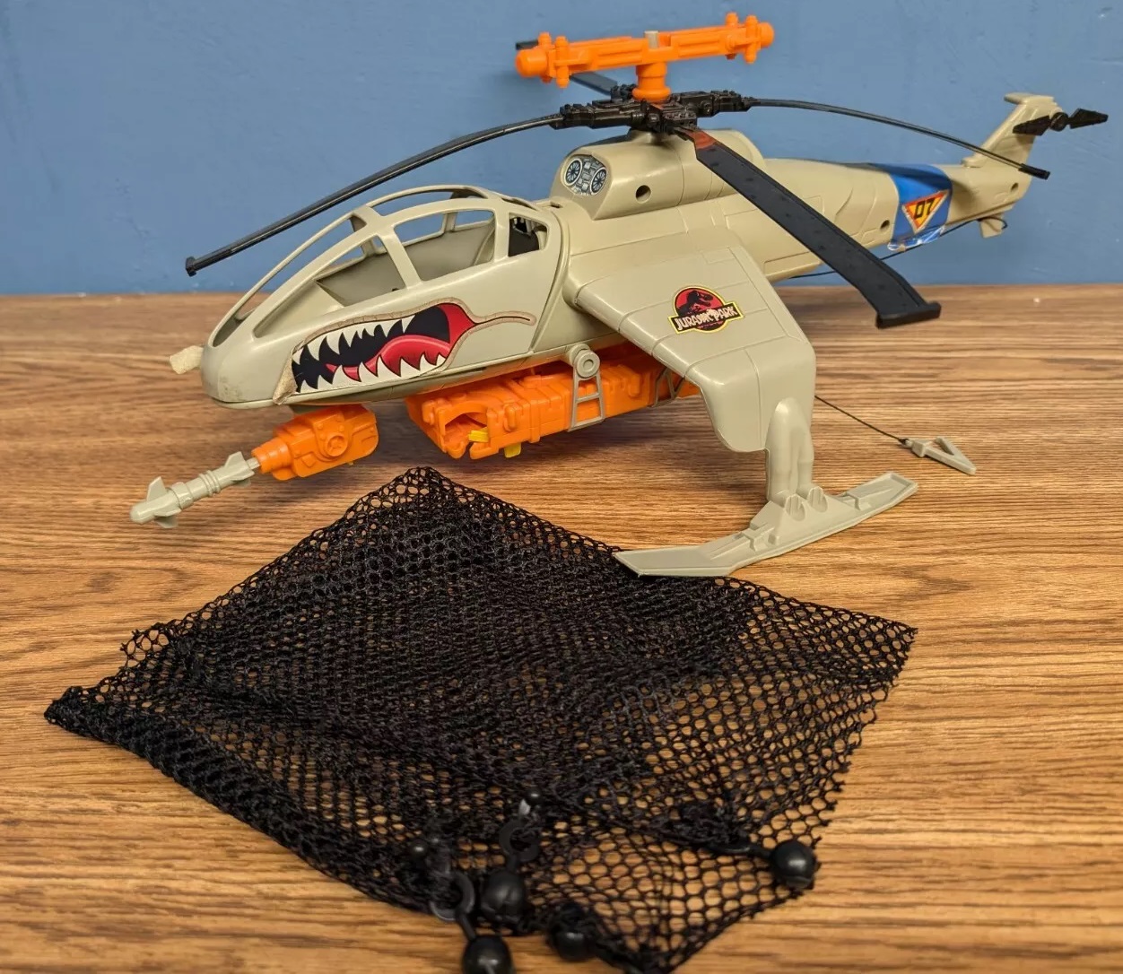 Jurassic Park Capture Copter playset out of the box Jurassic Park Capture Copter playset out of the box