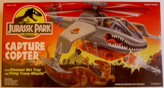 Jurassic Park Capture Copter playset