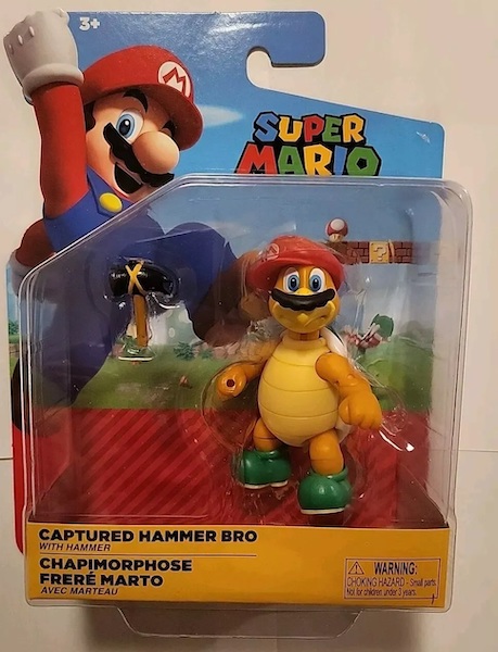 Super Mario Captured Hammer Bro, Jakks Pacific (2019)