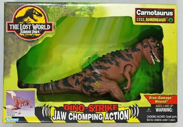 Jurassic Park The Lost World
Carnotaurus "Bonebreaker" figure