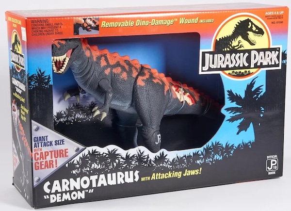 Jurassic Park Carnotaurus "Demon" action figure