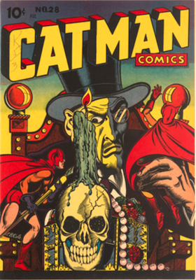 Catman Comics #28: Classic LB Cole cover