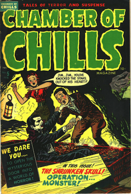 Chamber of Chills #5. Click for a free appraisal of this Harvey horror comic
