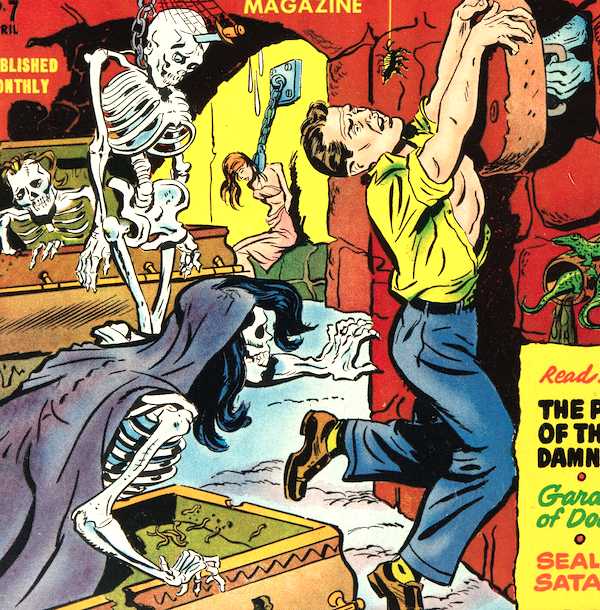 Chamber of Chills #7: bondage and undead cover