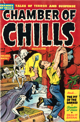 Chamber of Chills #7: bondage and undead cover