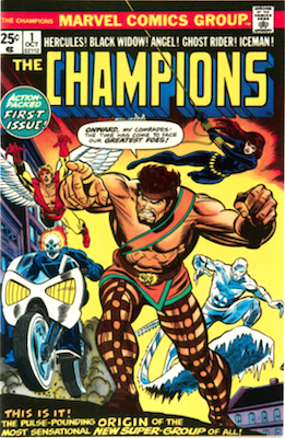 Champions #1: Black Widow is founder member of the team. Click to value or sell yours