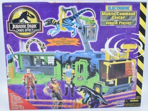 Jurassic Park Chaos Effect Mobile Command Center playset