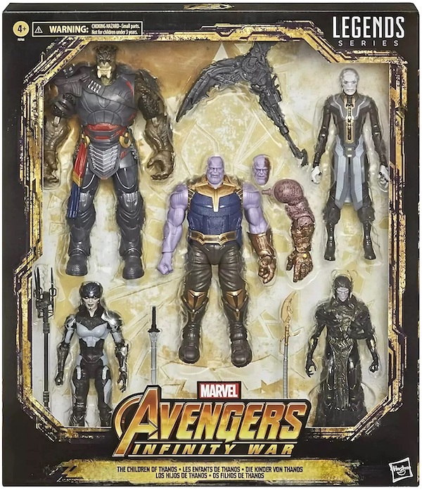 Marvel Legends Children of Thanos Box Set. Click to value yours